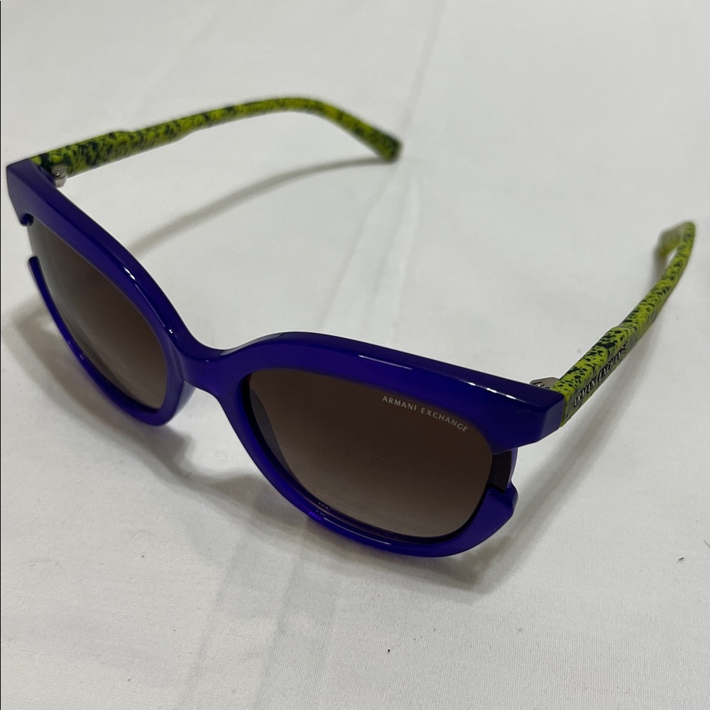 Armani Exchange Women’s AX4065S Sunglasses - 822213 Opal Violet / Brown Gradient